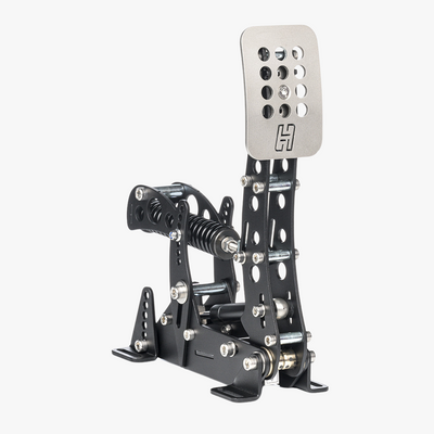 Heusinkveld Sim Pedals Ultimate+ 3-Pedal Set - Black - Side View