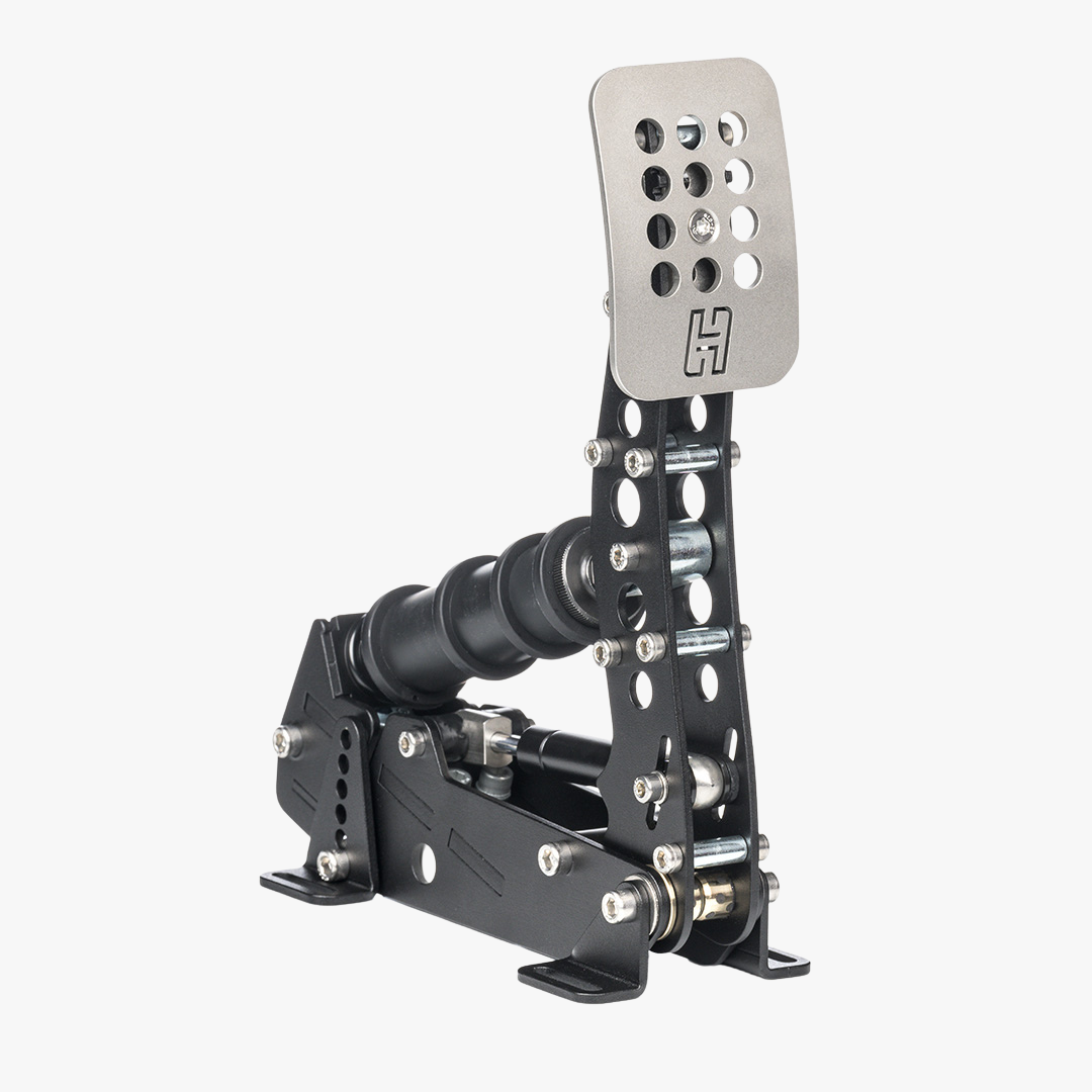 Heusinkveld Sim Pedals Ultimate+ 3-Pedal Set - Black - Detail View