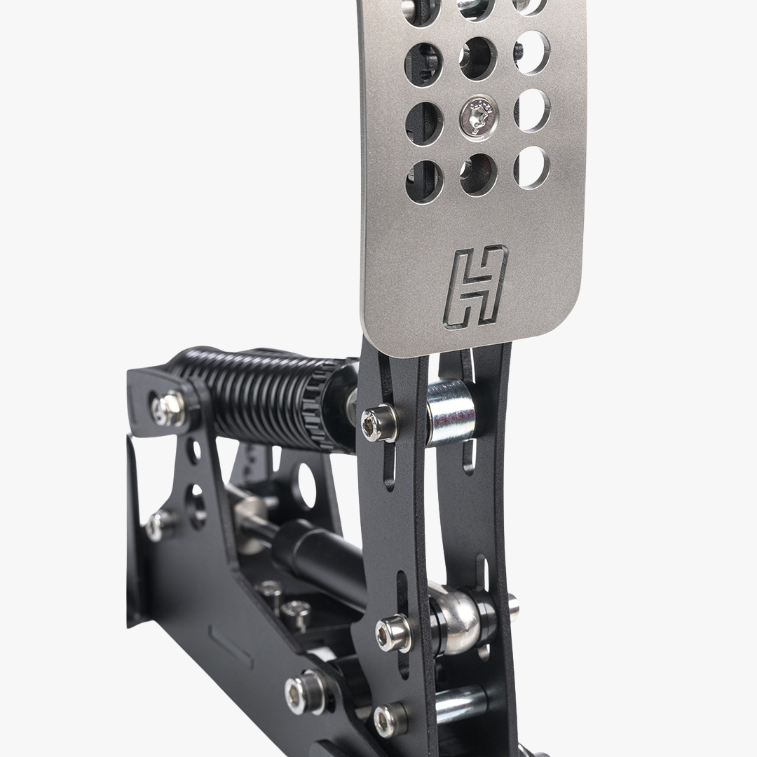 Heusinkveld Sim Pedals Ultimate+ 3-Pedal Set - Black - Close-Up