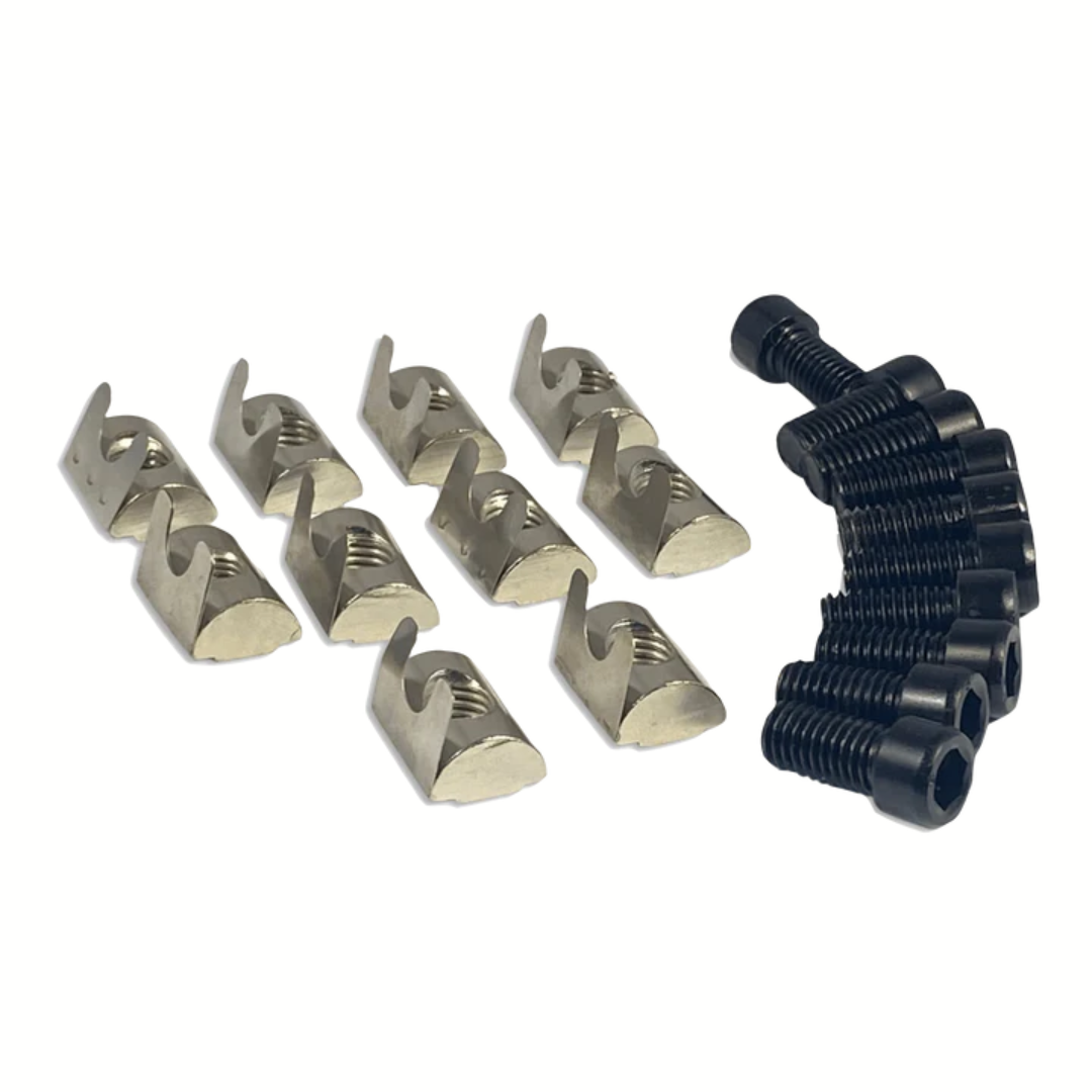 Trak Racer 10 Sets of Screw and Nut for 8 mm T-Slot - DELENordic.com
