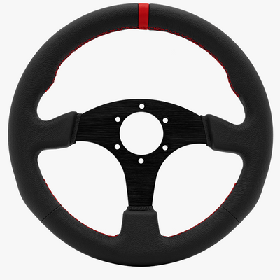 Simagic Rounded Steering Wheel without HUB | 330mm - Close-Up