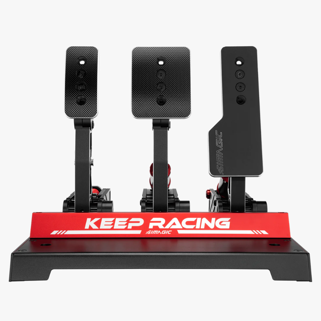 Simagic P1000 Long Throttle Plate - Close-Up