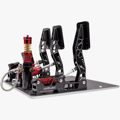 Simagic P2000 Hydraulic Pedal Set 100kg - Close-Up