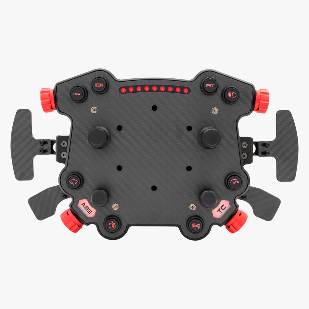 Simagic GT Pro Hub (K) | Shifter & Clutch Paddles with Knob - Close-Up