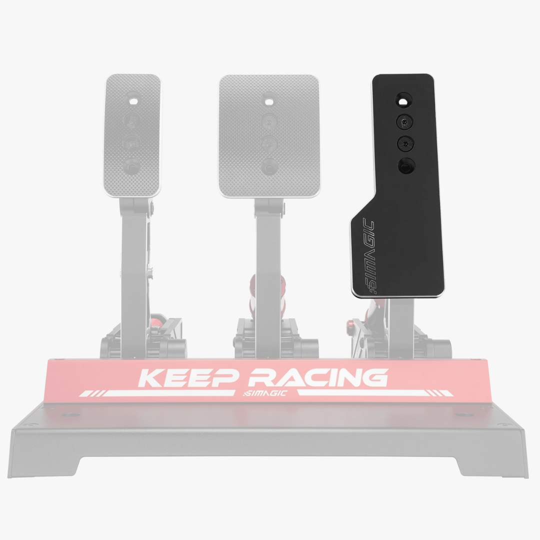 Simagic P1000 Long Throttle Plate - Side View