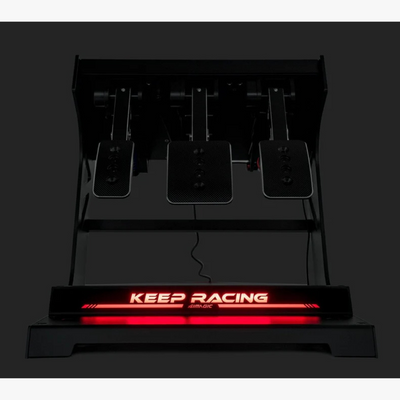 Simagic Sim Ray RGB Heel Stop - In Use