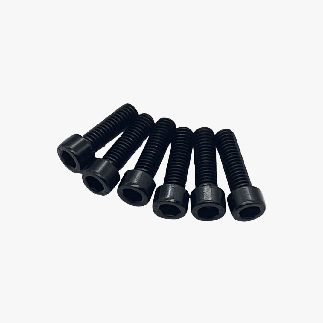 Trak Racer M6 X 20 HEX SCREWS - SET OF 6 - DELENordic.com