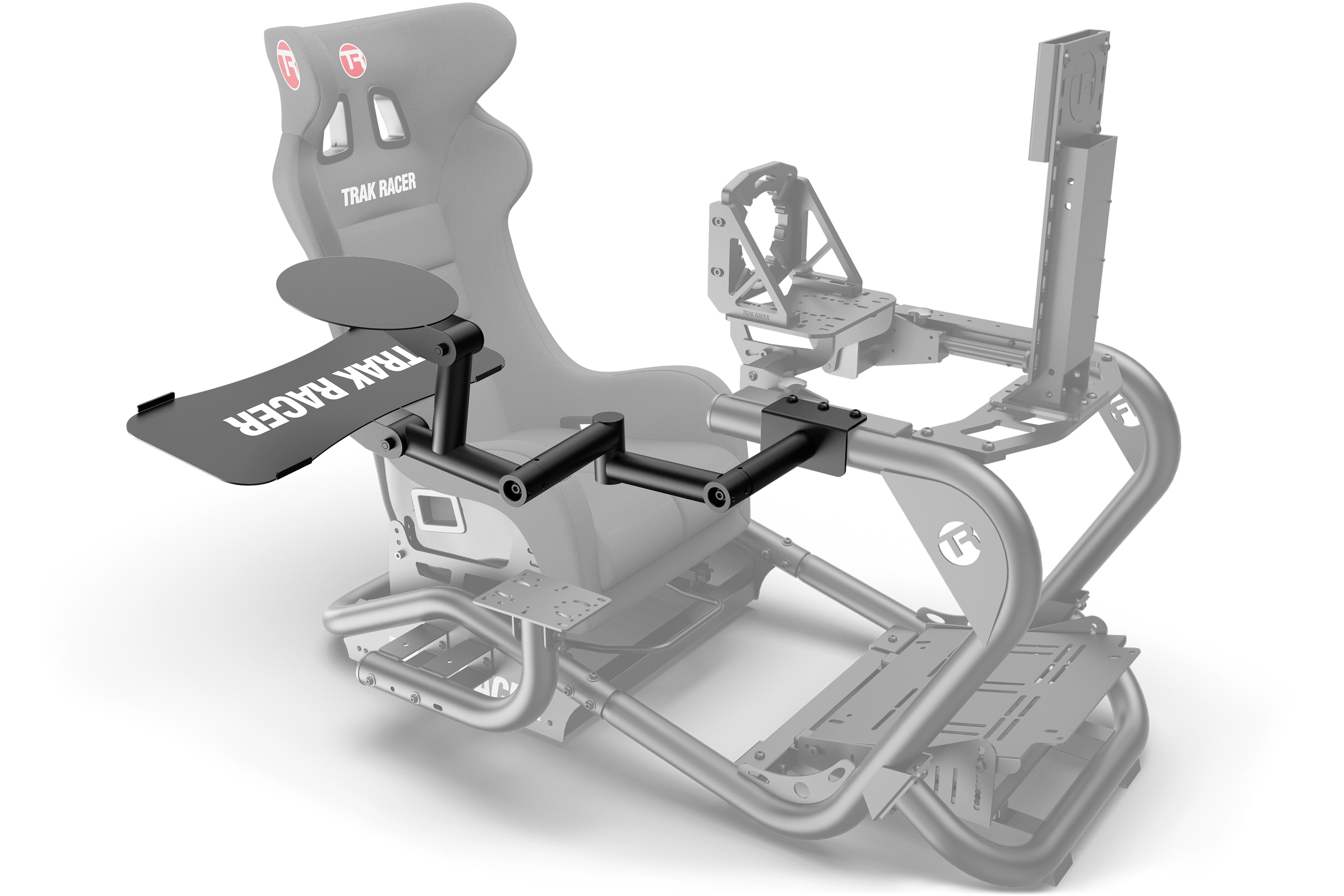 Trak Racer Adjustable Keyboard Mouse Tray Upgrade Kit - Black - DELENordic.com