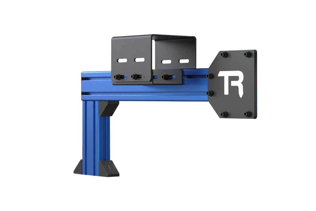 Trak Racer GEN 2 Shifter Mount and Side Chassis Support with TR Support Plate - Blue - DELENordic.com