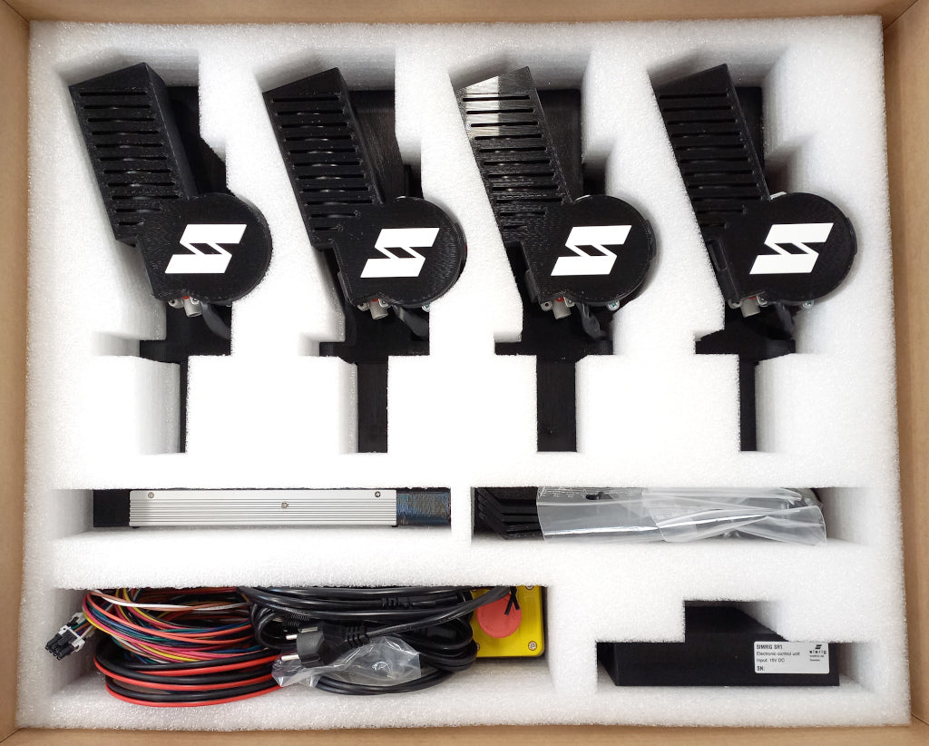 SIMRIG SR1 complete package contents