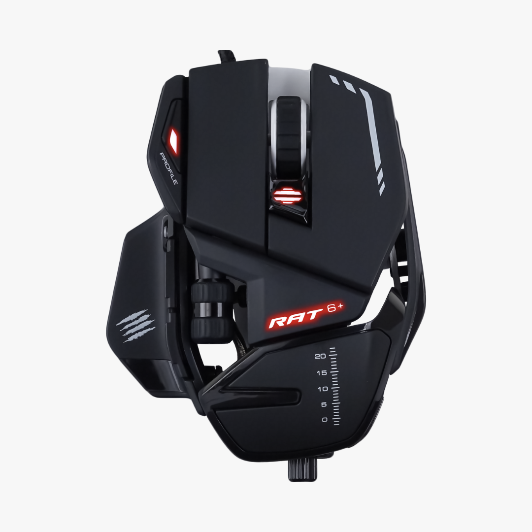 Mad Catz R.A.T. 6+ Optical Gaming Mouse - DELENordic.com