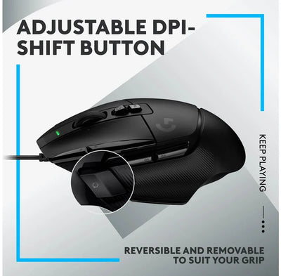 Logitech G502 X Wired Gaming Mouse, Black - DELENordic.com