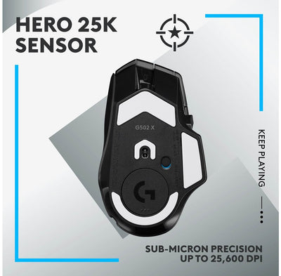 Logitech G G502 X LIGHTSPEED WIRELESS Gaming Mouse - DELENordic.com