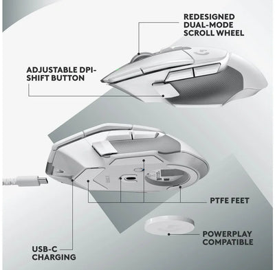 Logitech G G502 X LIGHTSPEED WIRELESS Gaming Mouse - DELENordic.com