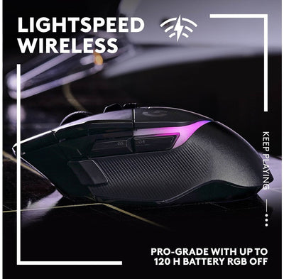 Logitech G502 X PLUS WIRELESS RGB Gaming Mouse - DELENordic.com