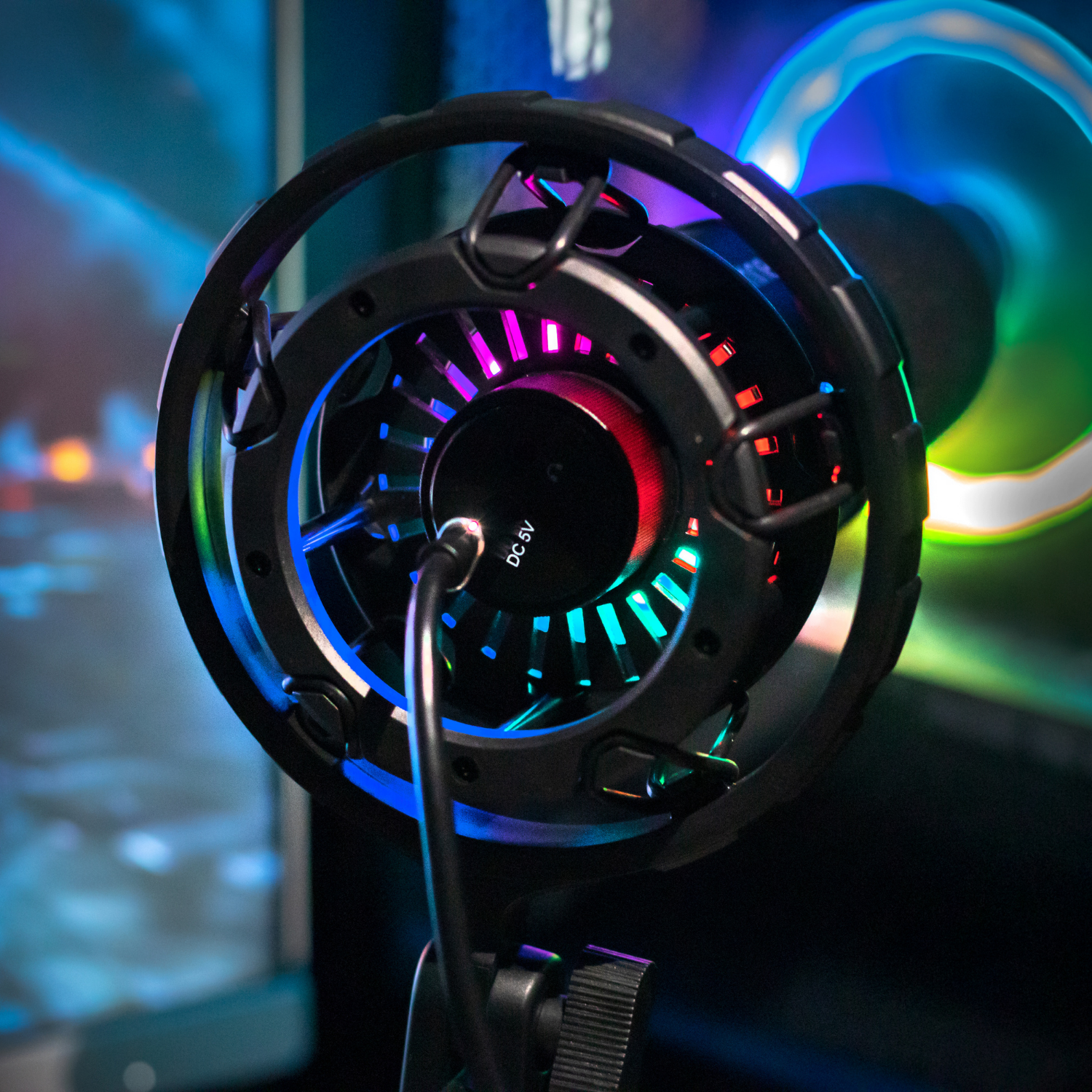 Fifine x DELE K658 USB Dynamic RGB Microphone Bundle for Gaming and Streaming - DELENordic.com