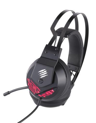 Mad Catz F.R.E.Q. 4 Stereo Gaming Headset, Black - DELENordic.com