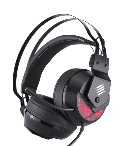 Mad Catz F.R.E.Q. 4 Stereo Gaming Headset, Black - DELENordic.com