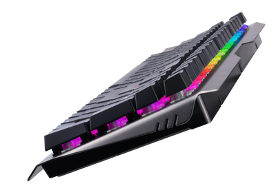 Mad Catz The Authentic S.T.R.I.K.E. 13 Mechanical Gaming Keyboard, Black - DELENordic.com