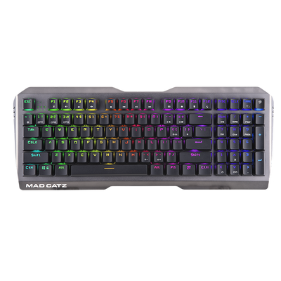 Mad Catz The Authentic S.T.R.I.K.E. 13 Mechanical Gaming Keyboard, Black - DELENordic.com