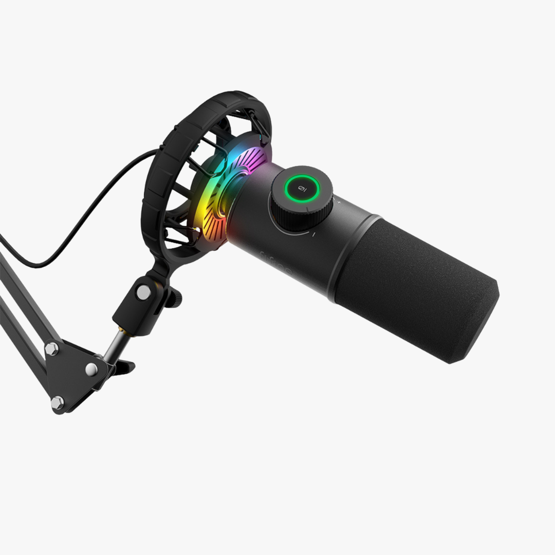 Fifine x DELE K658 USB Dynamic RGB Microphone Bundle for Gaming and Streaming - DELENordic.com