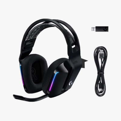 Logitech G733 Lightspeed Wireless Gaming Headset - DELENordic.com