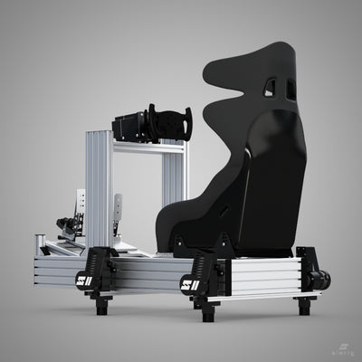 SIMRIG SR2 mounted on 160x40mm aluminium rig