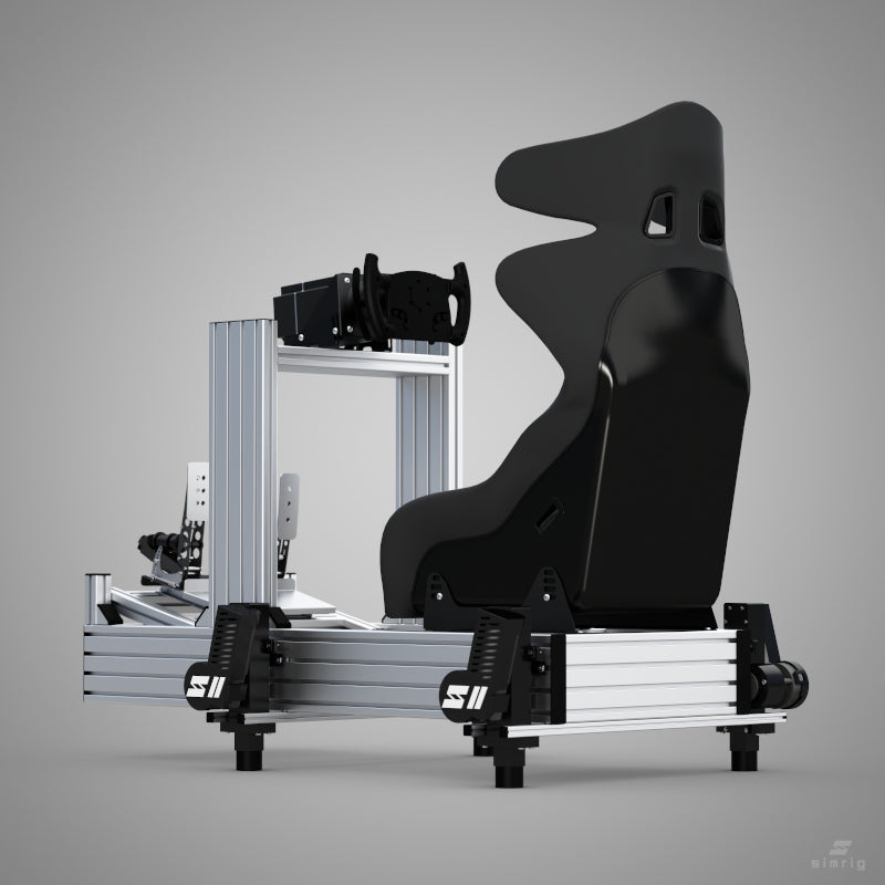 SIMRIG SR2 mounted on 160x40mm aluminium rig